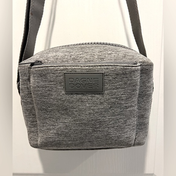 Dagne Dover Handbags - Micah Neoprene Crossbody Gray